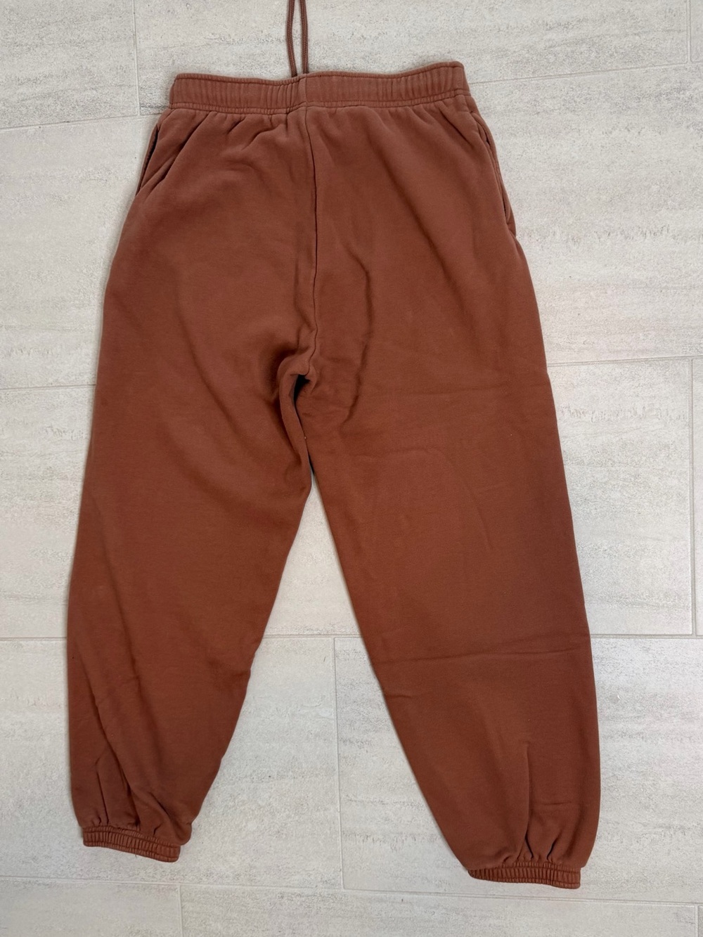 TNA Sweatfleece MegaFit Terry Fleece Joggers Brown XS - Picture 3 of 8